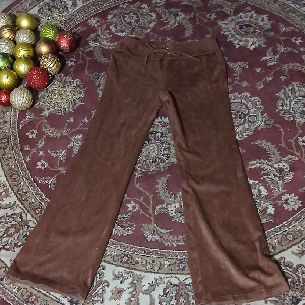 Y2k Vintage Brown Flared Pants